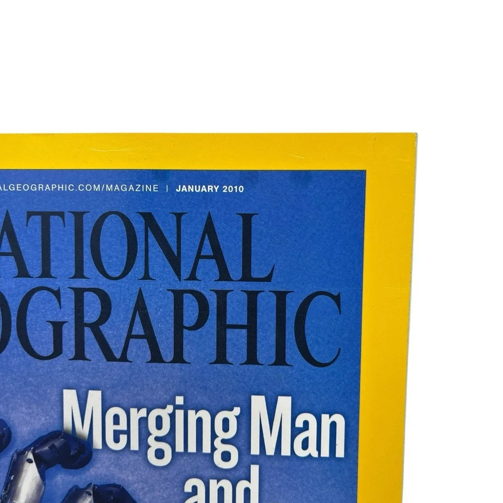 National‎ Geographic Magazine January 2010 Man and Machine Bionic Age, Clownfish